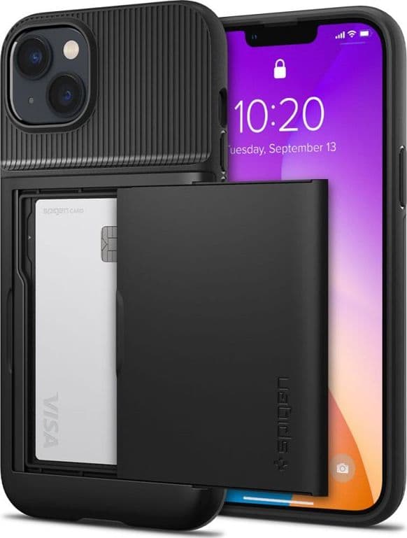 Spigen Slim Armor CS - Case for iPhone 15 Plus / iPhone 14 Plus (Black) - 2