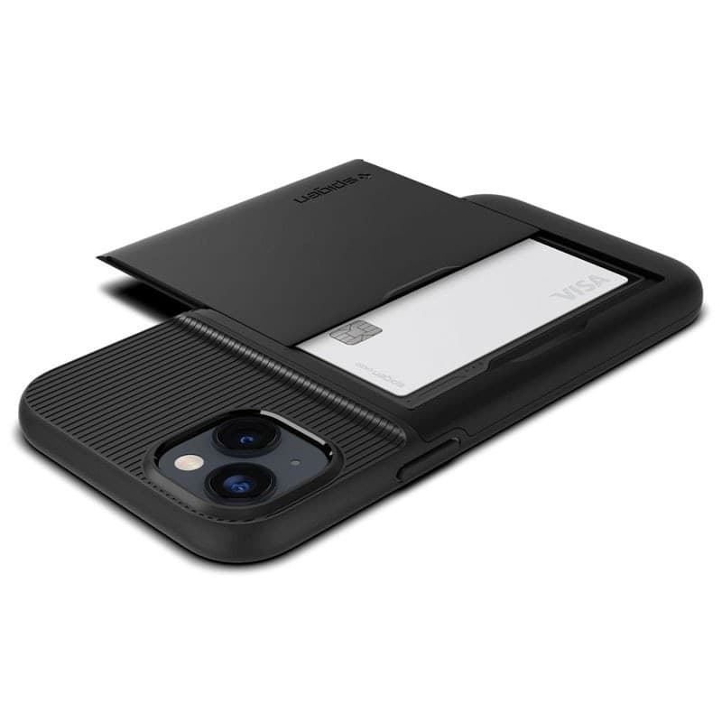 Spigen Slim Armor CS - Case for iPhone 15 Plus / iPhone 14 Plus (Black) - 9