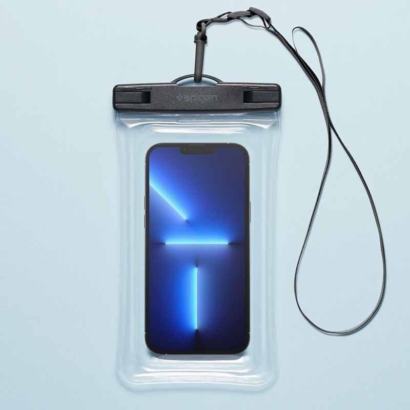 Spigen A610 Universal Waterproof Float Case - Case for smartphones up to 6.9" (Transparent) - 4