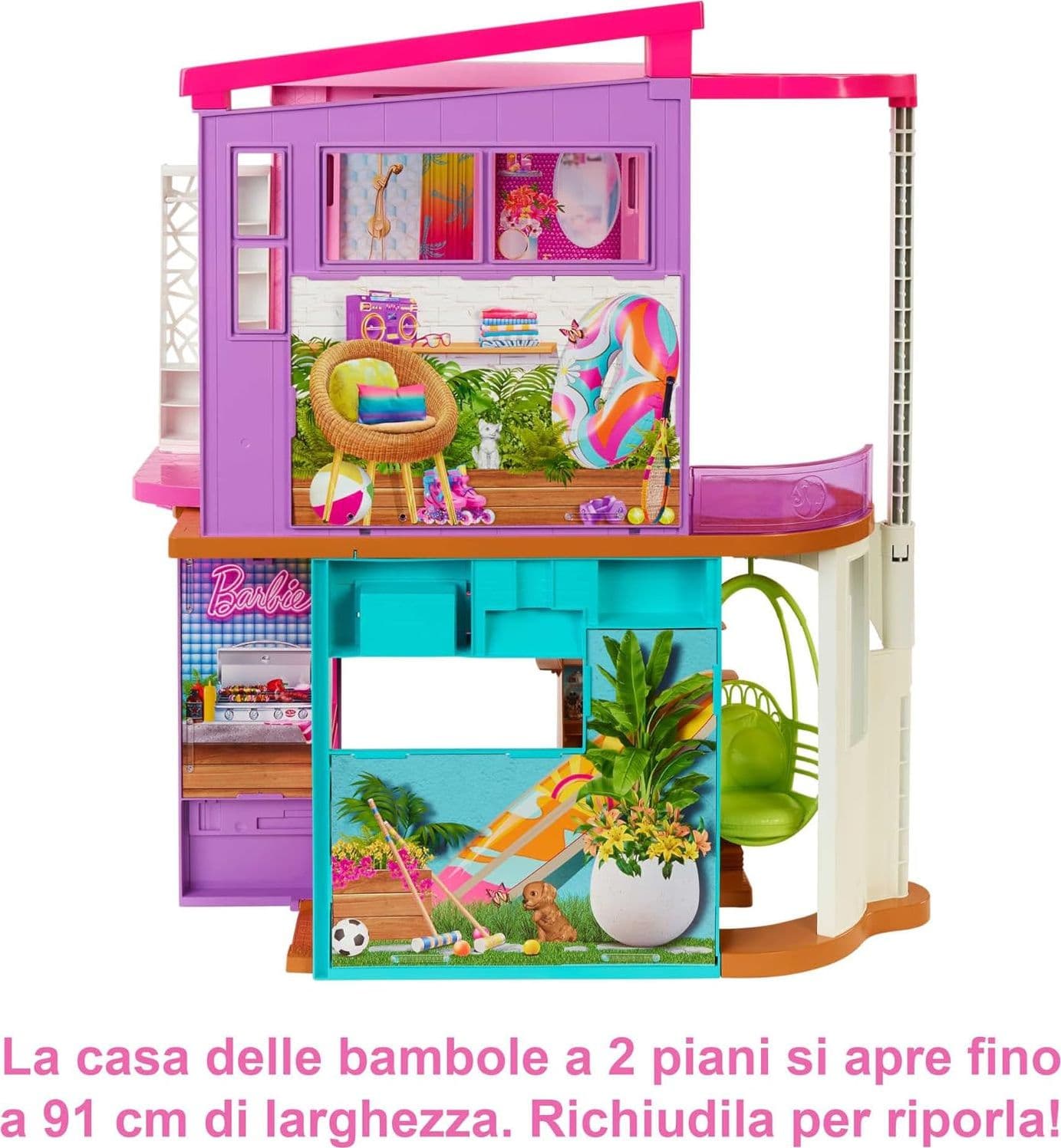 Mattel - Barbie Casa di Malibu Playset e Accessori - 3