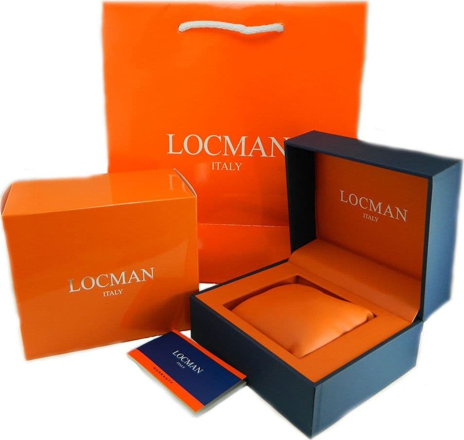 Locman Montecristo orologio cronografo blu ref 542 cassa 41mm - 6