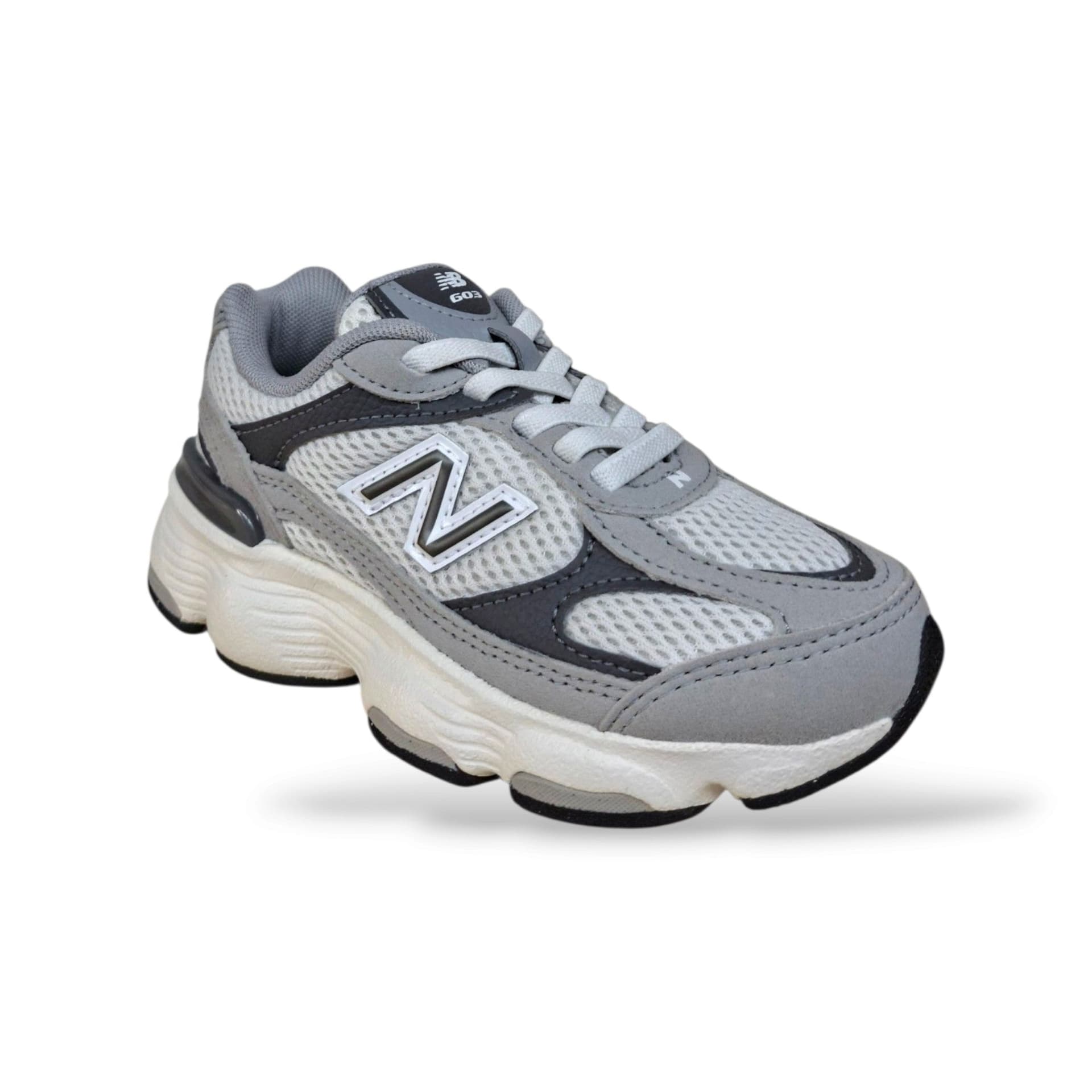 Sneakers New Balance 603 grigie per bambini e ragazzi - 7