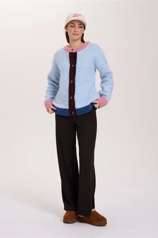 Cardigan 24 Colours con Dettagli a Contrasto - 4