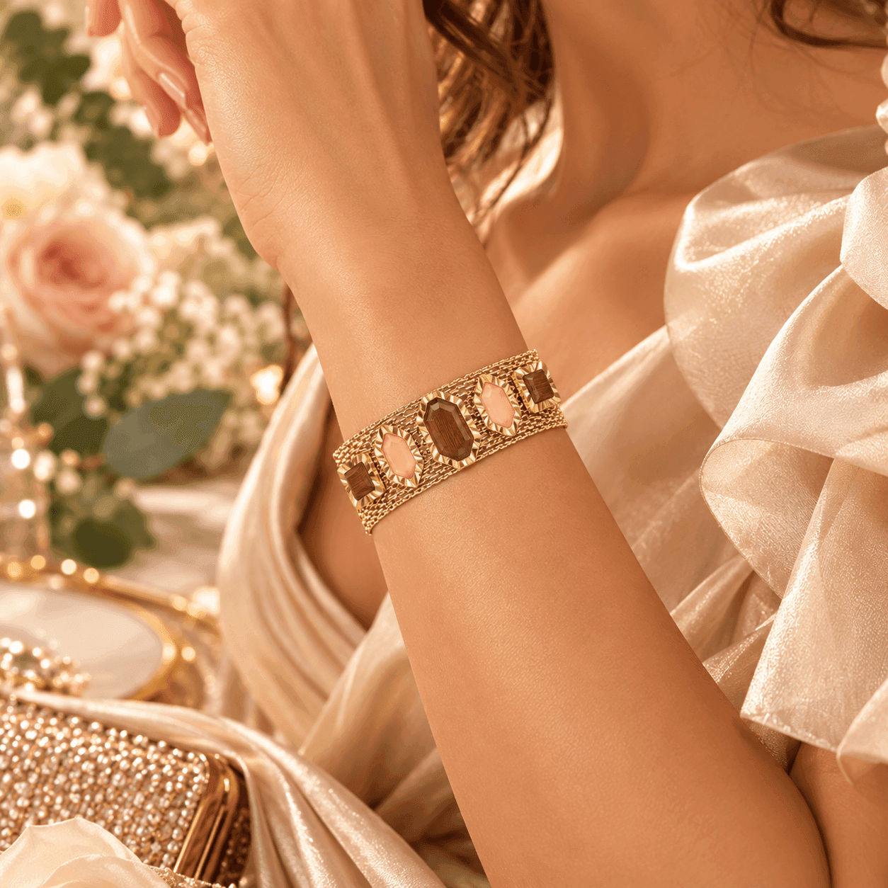 Anartxy - Bracciale Gleam a maglie - 2