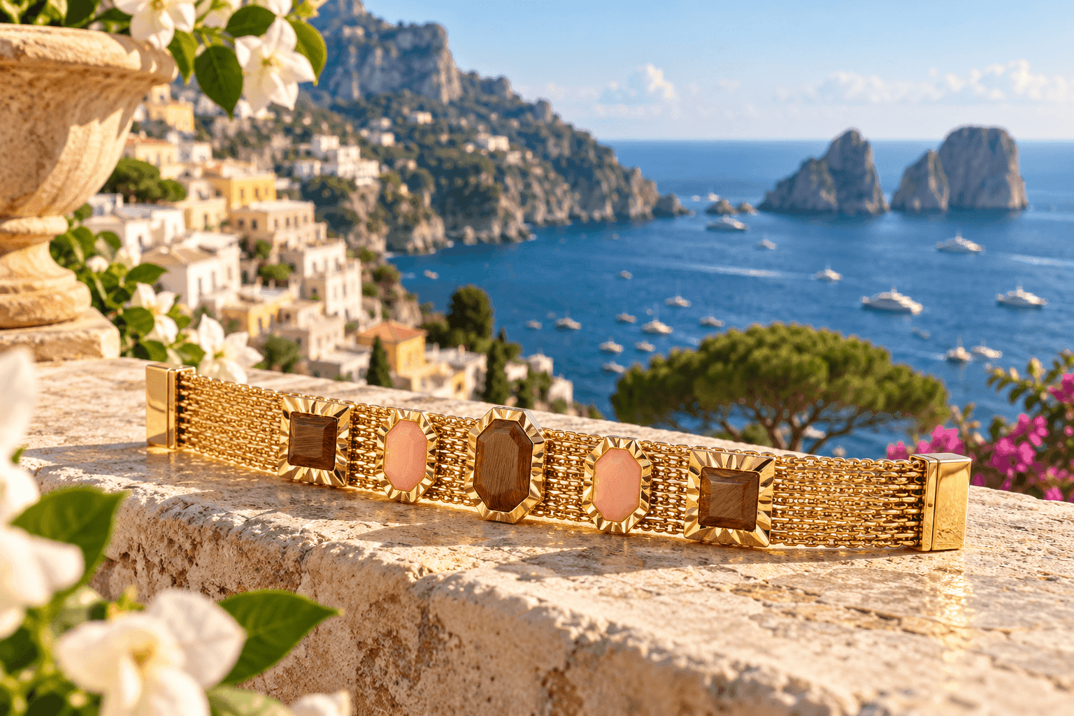 Anartxy - Bracciale Gleam a maglie - 4
