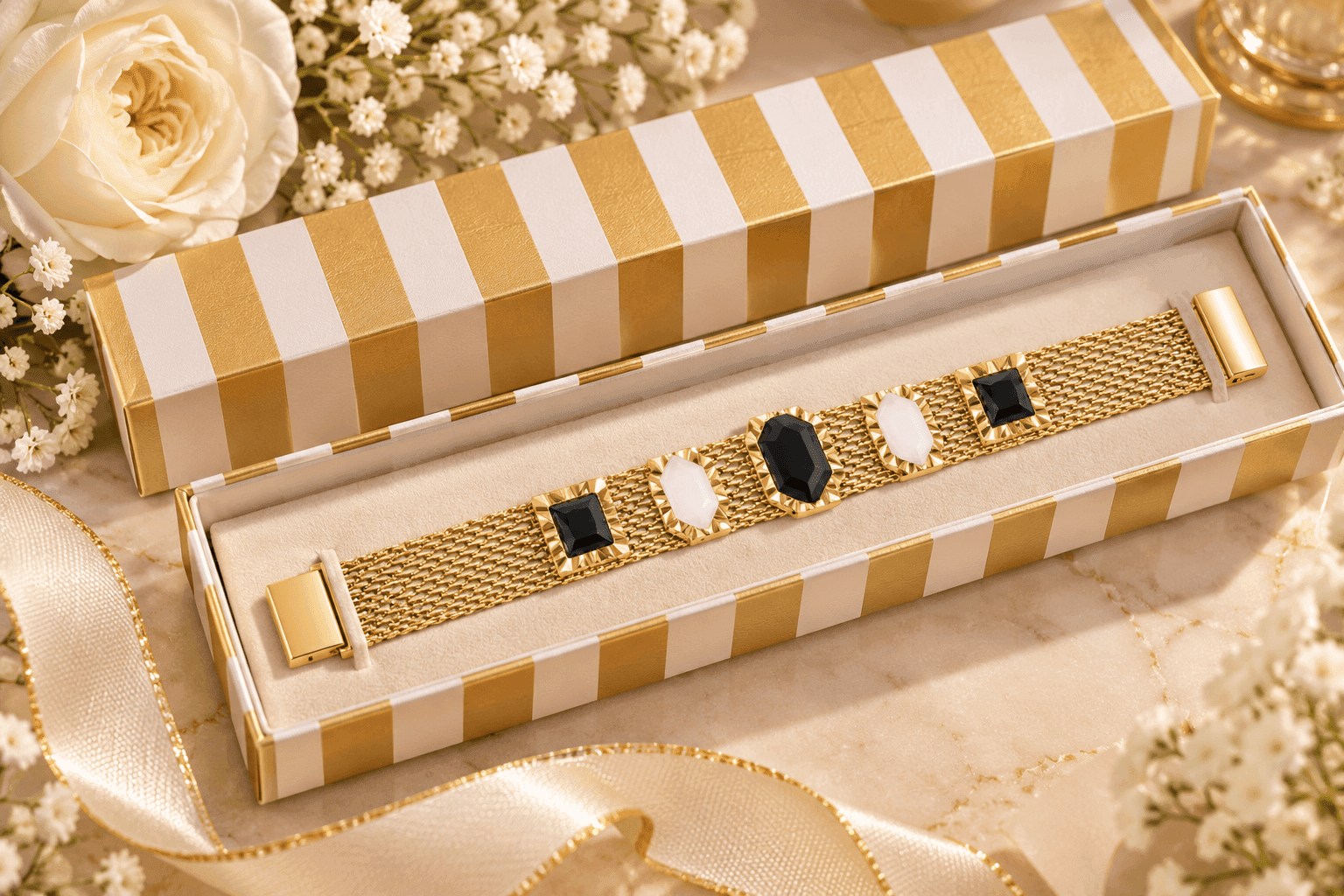 Anartxy - Bracciale Gleam a maglie - 3