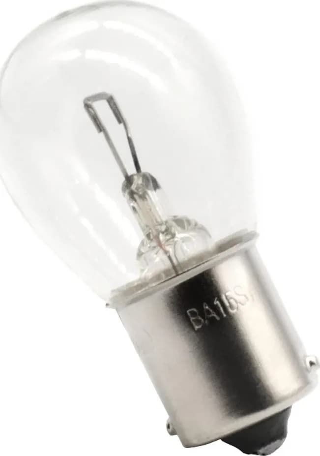 Stock 10 Lampadine Alogene S25 P21W (BA15s) 12V 21W – Lampade Singolo Filamento per Retromarcia, Retronebbia e Stop - 2