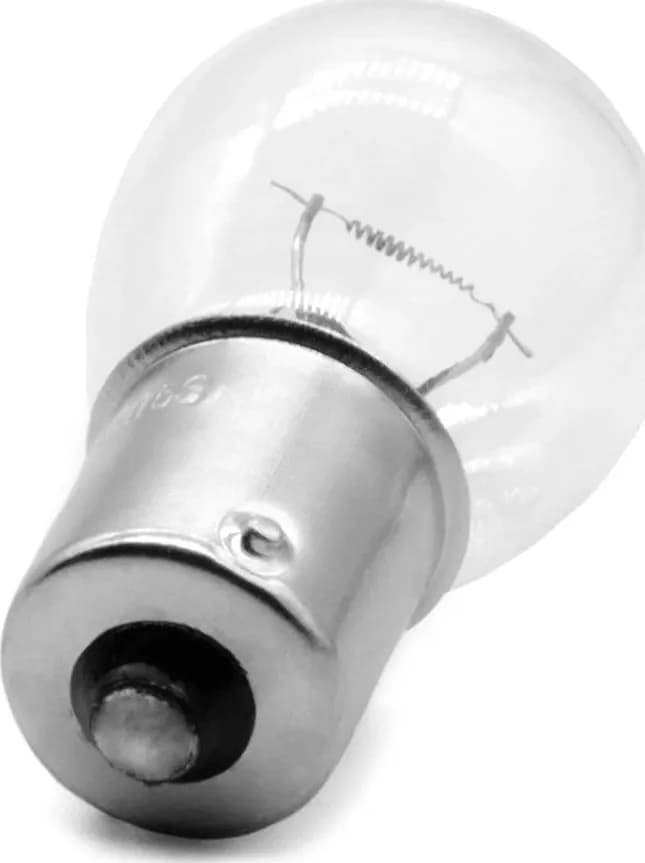 Stock 10 Lampadine Alogene S25 P21W (BA15s) 12V 21W – Lampade Singolo Filamento per Retromarcia, Retronebbia e Stop - 3