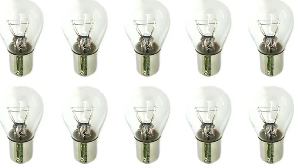 Stock 10 Lampadine BA15d 21/5W 12V – Lampade Nautiche per Barca e Luce Posizione / Stop Auto Moto Camper Barca Yatch - 2