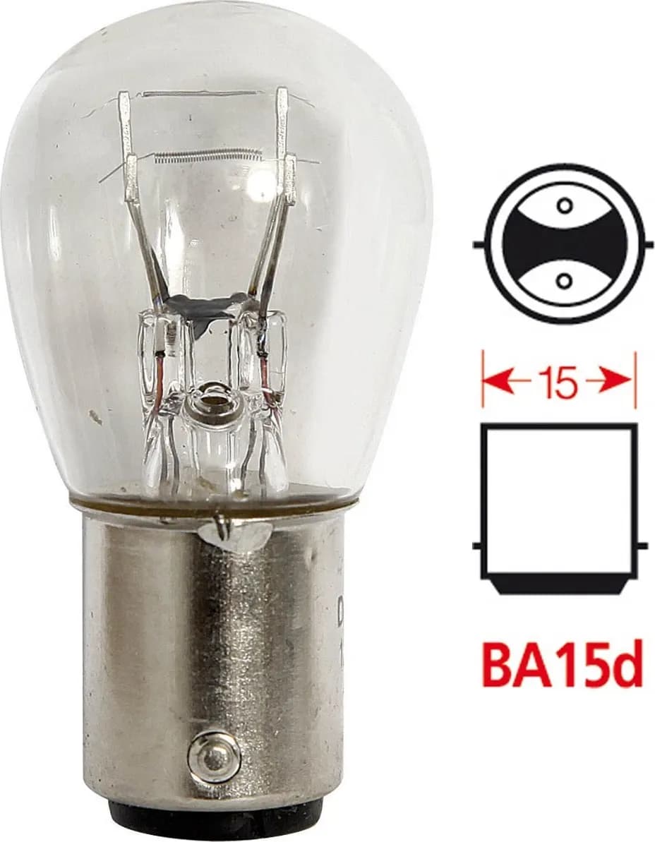 Stock 10 Lampadine BA15d 21/5W 12V – Lampade Nautiche per Barca e Luce Posizione / Stop Auto Moto Camper Barca Yatch - 6
