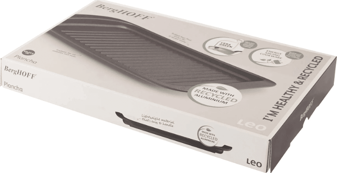 BergHOFF Plancha antiaderente Graphite 42x27,50cm
