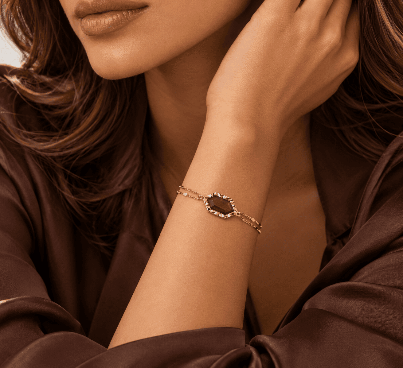Anartxy - Bracciale Gleam pietra - 2