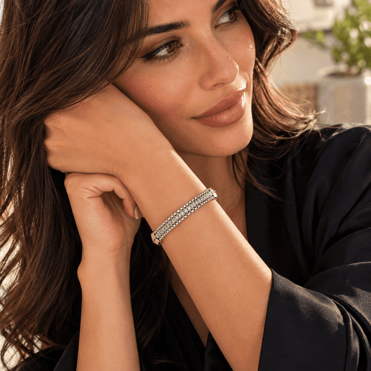 Anartxy - Bracciale a catena snake tubolare - 2