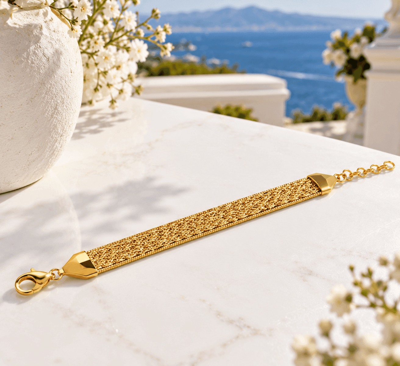 Anartxy - Bracciale multi-catena intrecciato - 4
