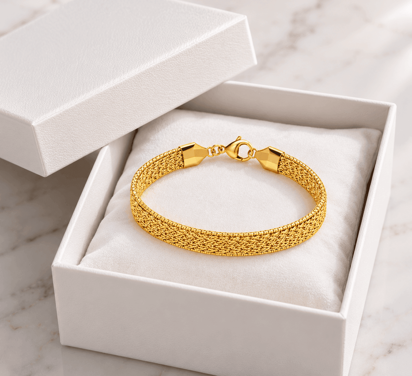 Anartxy - Bracciale multi-catena intrecciato - 5