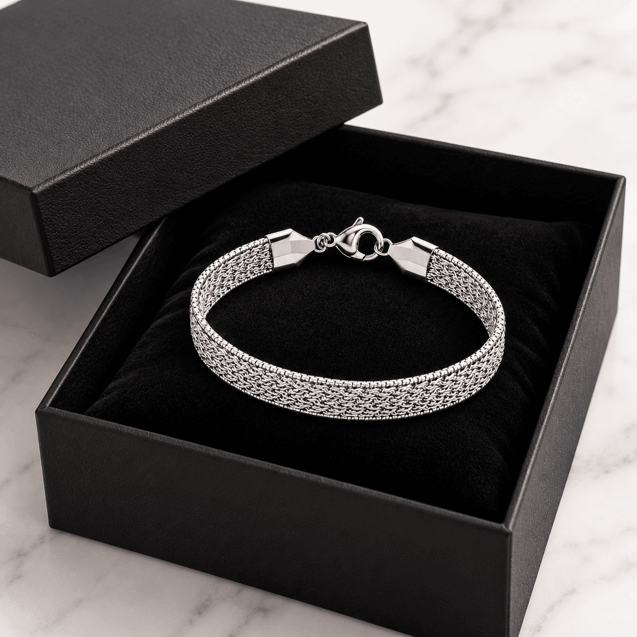 Anartxy - Bracciale multi-catena intrecciato - 4