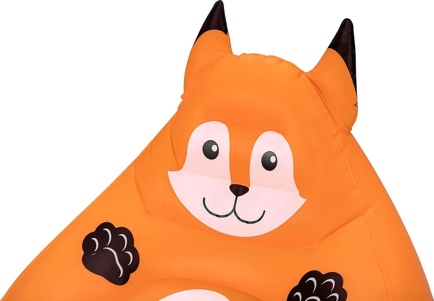 Poltrona Baby Cozy Critters Volpe 72x72x64 cm Gonfiabile per Bambini - 3
