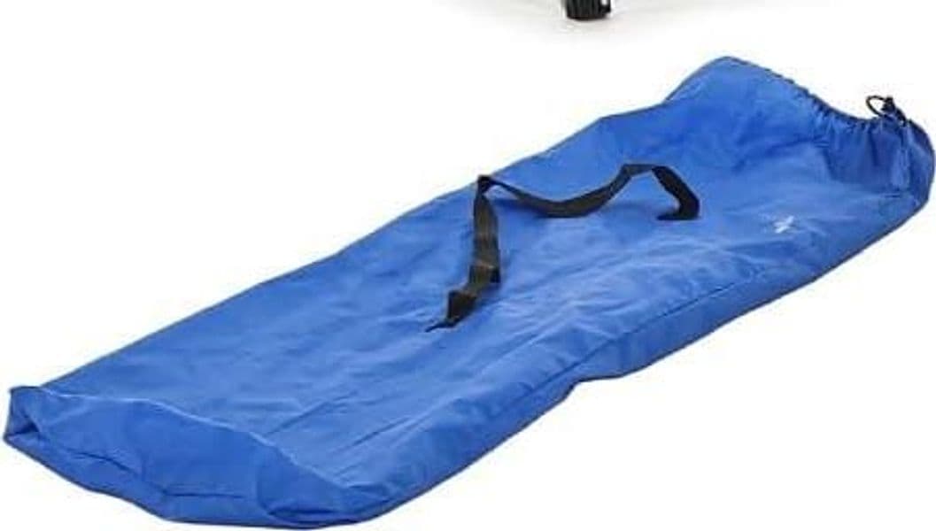 Sedia Pieghevole da Campeggio Blu 60x60x106 cm Tessuto Oxford Resistente per Outdoor - 2