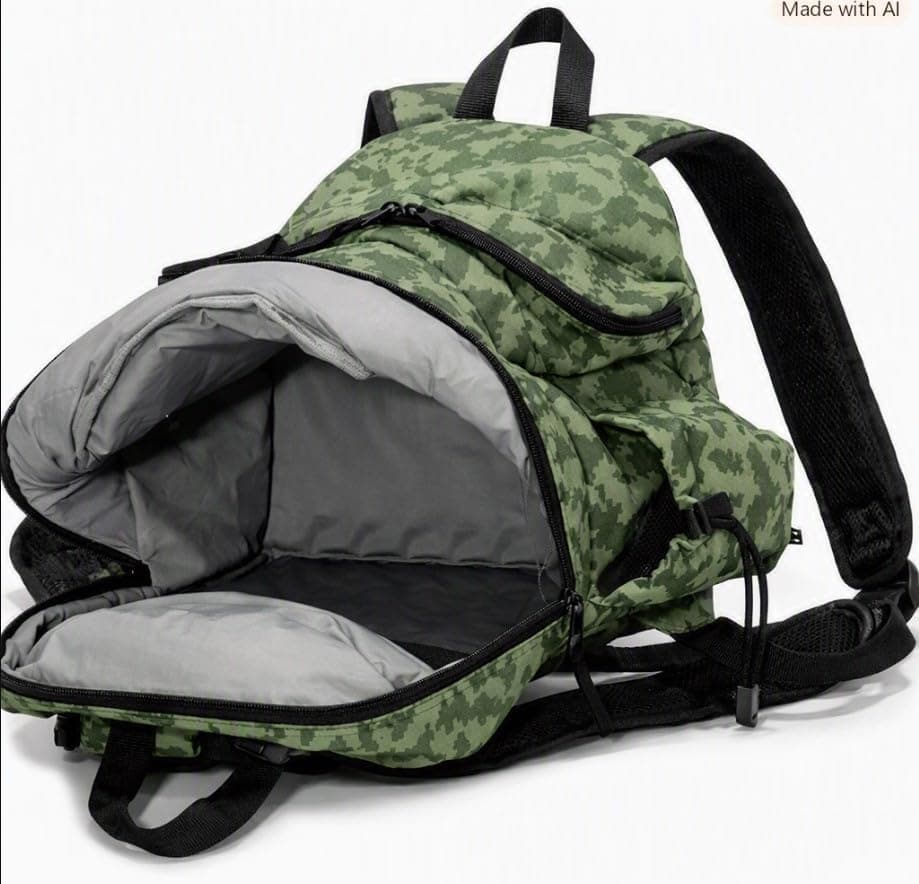 Zaino Termico Nairobi 18 Litri Verde Borsa Frigo Portatile con Spallacci - 2