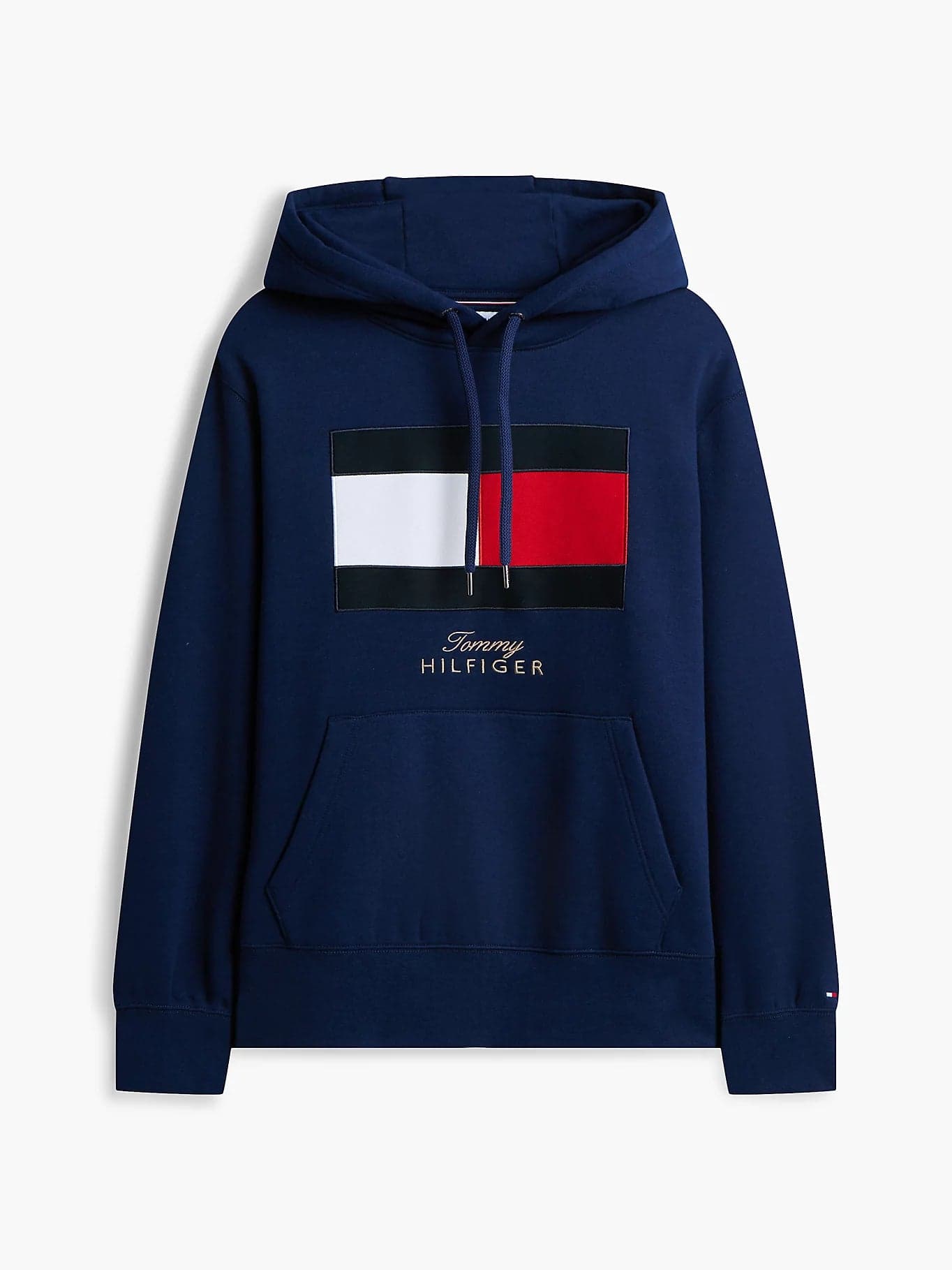 Tommy Hilfiger Felpa uomo in tessuto spazzolato con bandiera MW0MW45189DCC - 5