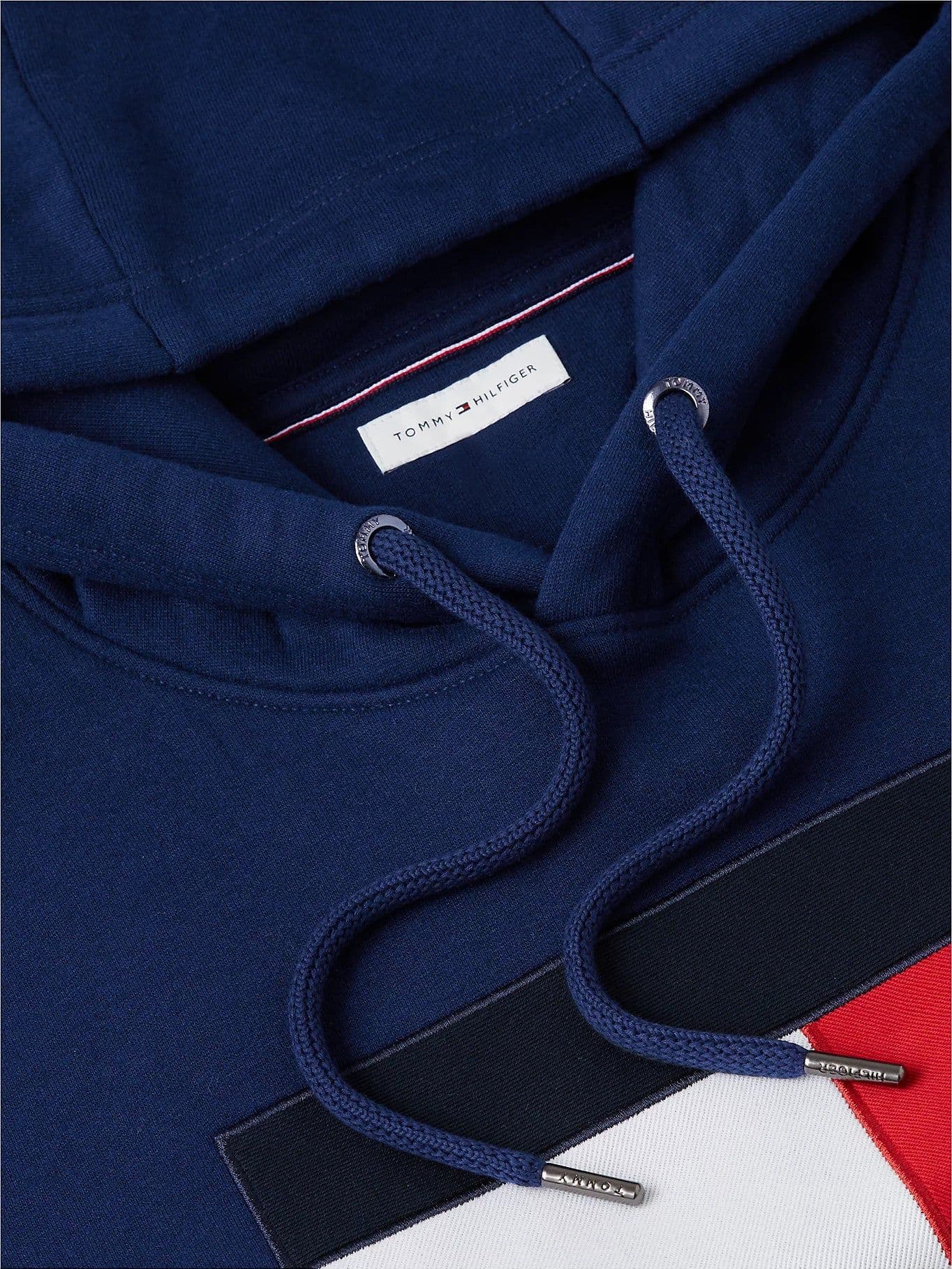 Tommy Hilfiger Felpa uomo in tessuto spazzolato con bandiera MW0MW45189DCC - 6