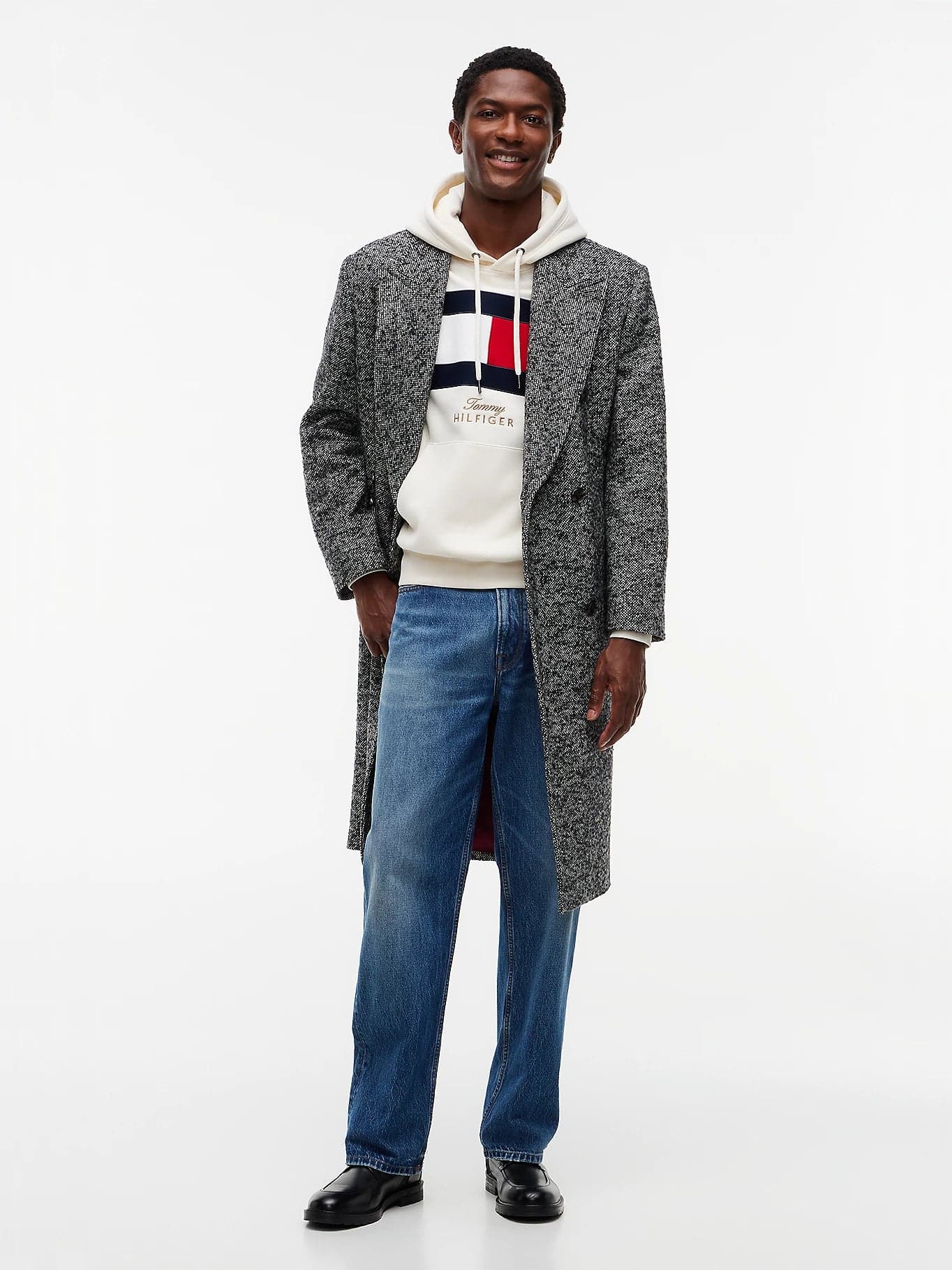 Tommy Hilfiger Felpa uomo in tessuto spazzolato con bandiera MW0MW45189Z00 - 2