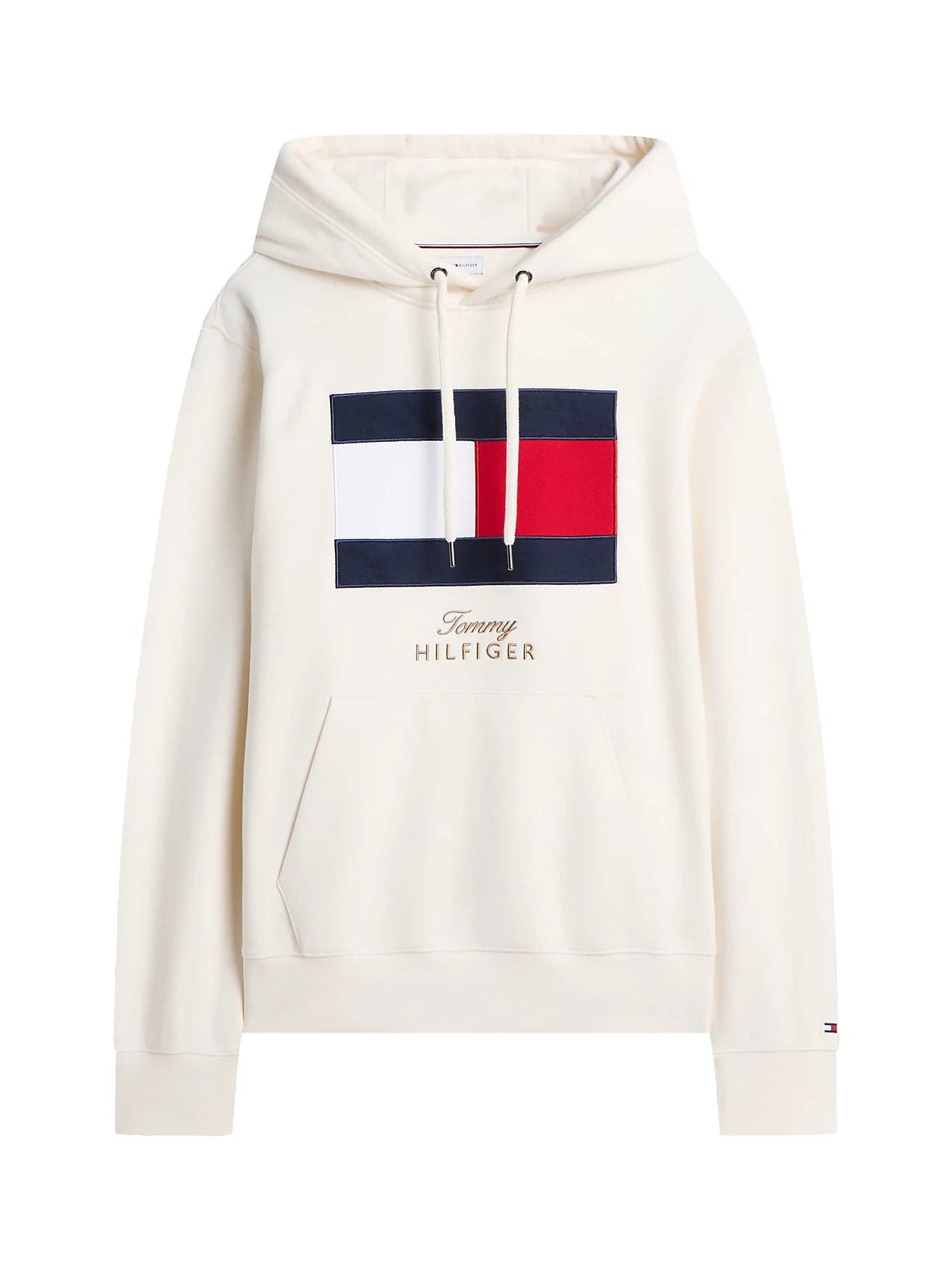 Tommy Hilfiger Felpa uomo in tessuto spazzolato con bandiera MW0MW45189Z00 - 7