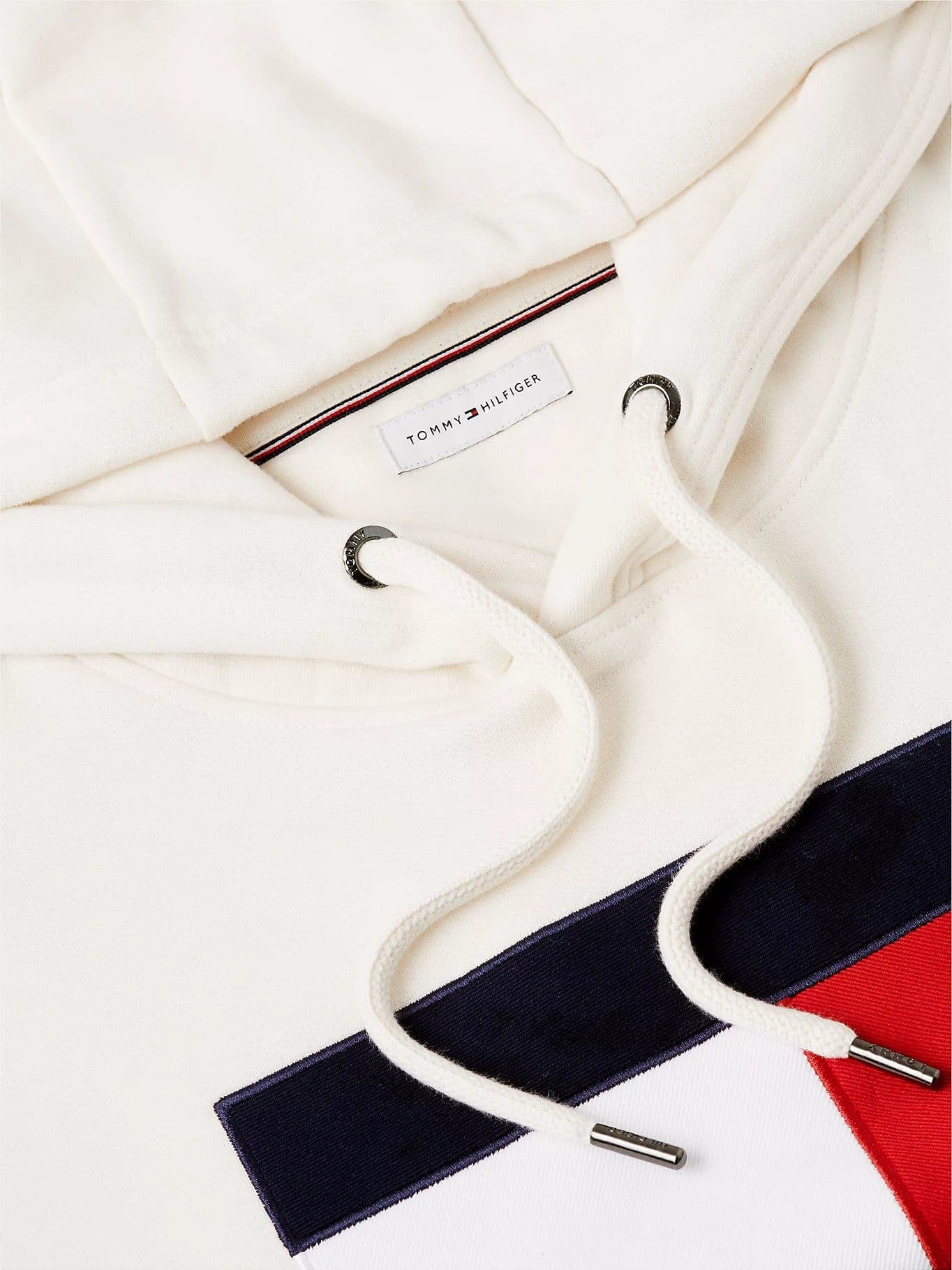 Tommy Hilfiger Felpa uomo in tessuto spazzolato con bandiera MW0MW45189Z00 - 8
