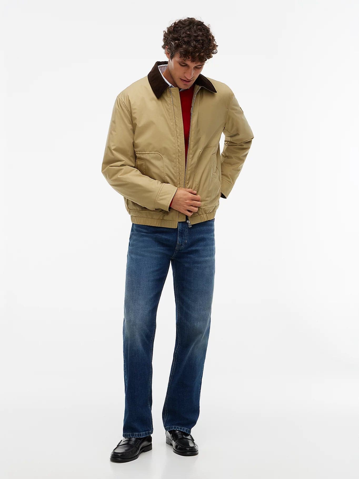 Tommy Hilfiger Giubbino uomo Giacca stile college in ripstop imbottita MW0MW44783RBZ - 2