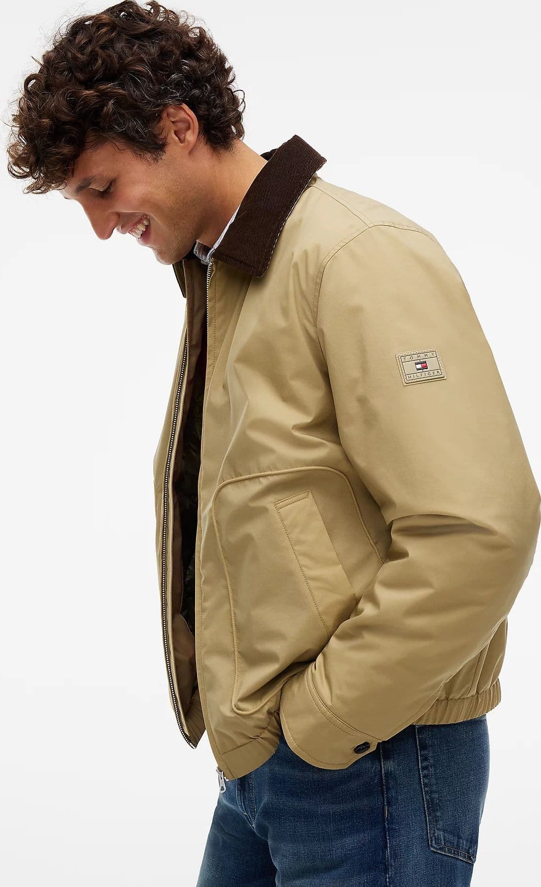 Tommy Hilfiger Giubbino uomo Giacca stile college in ripstop imbottita MW0MW44783RBZ - 3