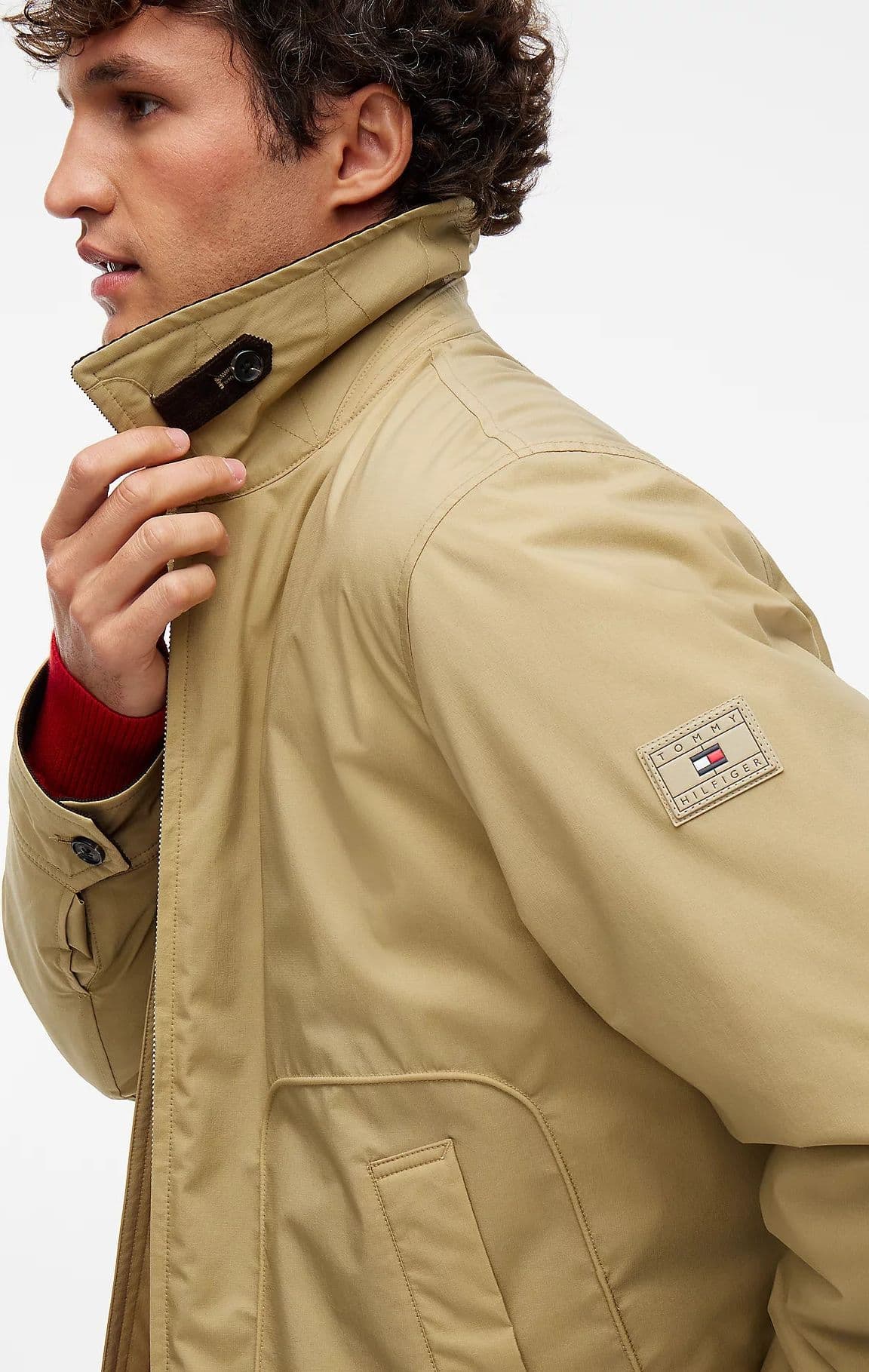 Tommy Hilfiger Giubbino uomo Giacca stile college in ripstop imbottita MW0MW44783RBZ - 5