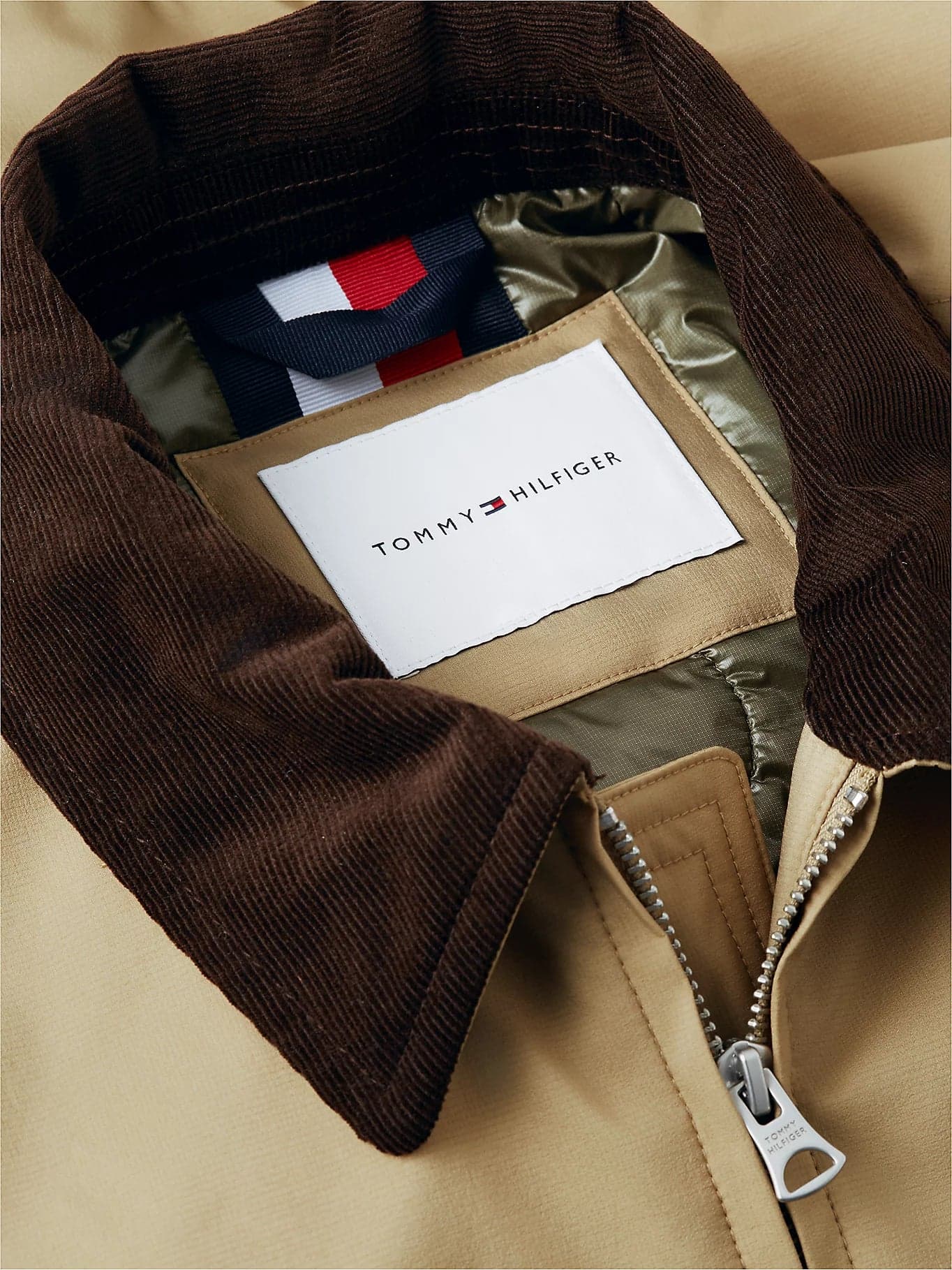 Tommy Hilfiger Giubbino uomo Giacca stile college in ripstop imbottita MW0MW44783RBZ - 8