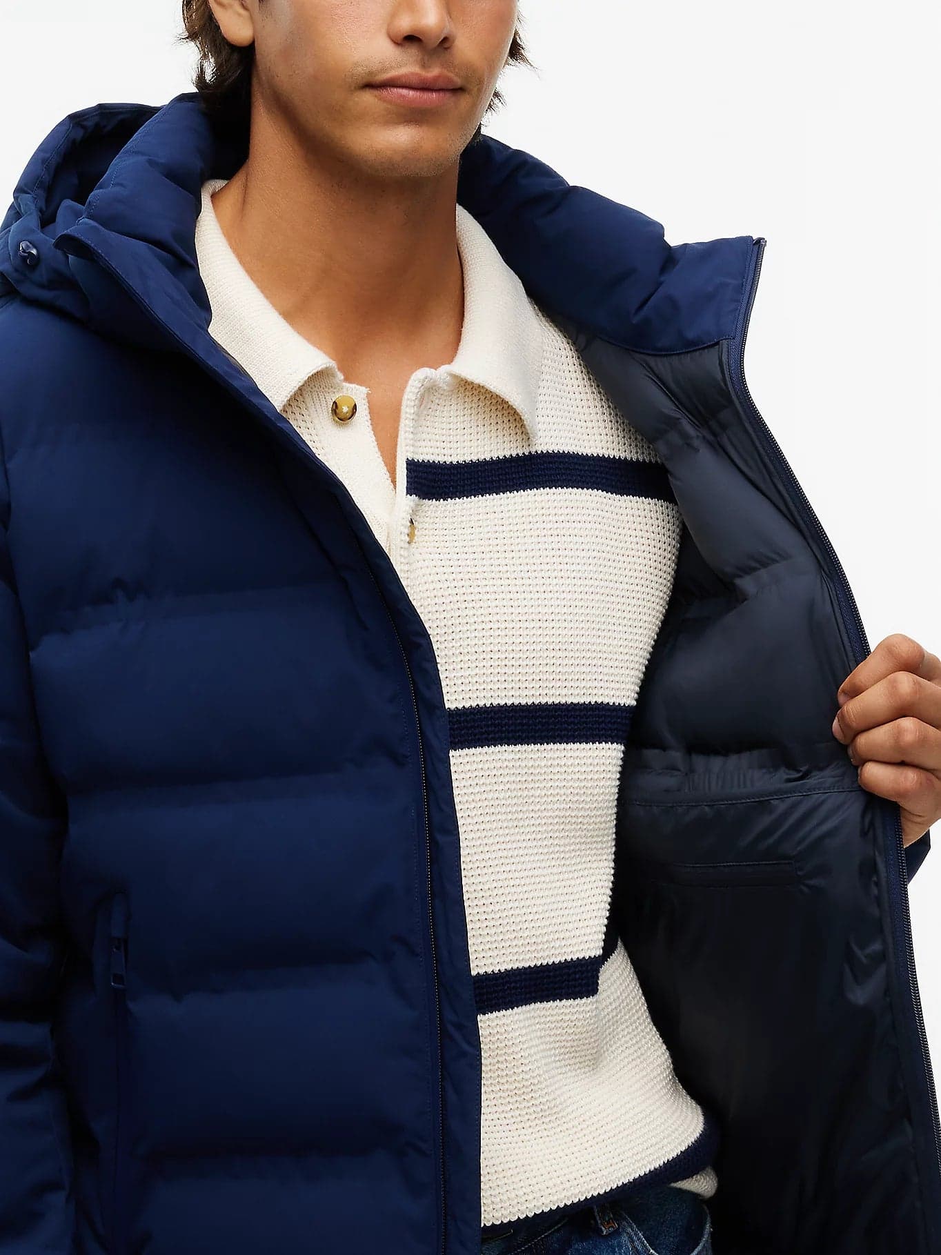 Tommy Hilfiger Giubbino uomo imbottito Tech con cappuccio MW0MW44977DCC - 4