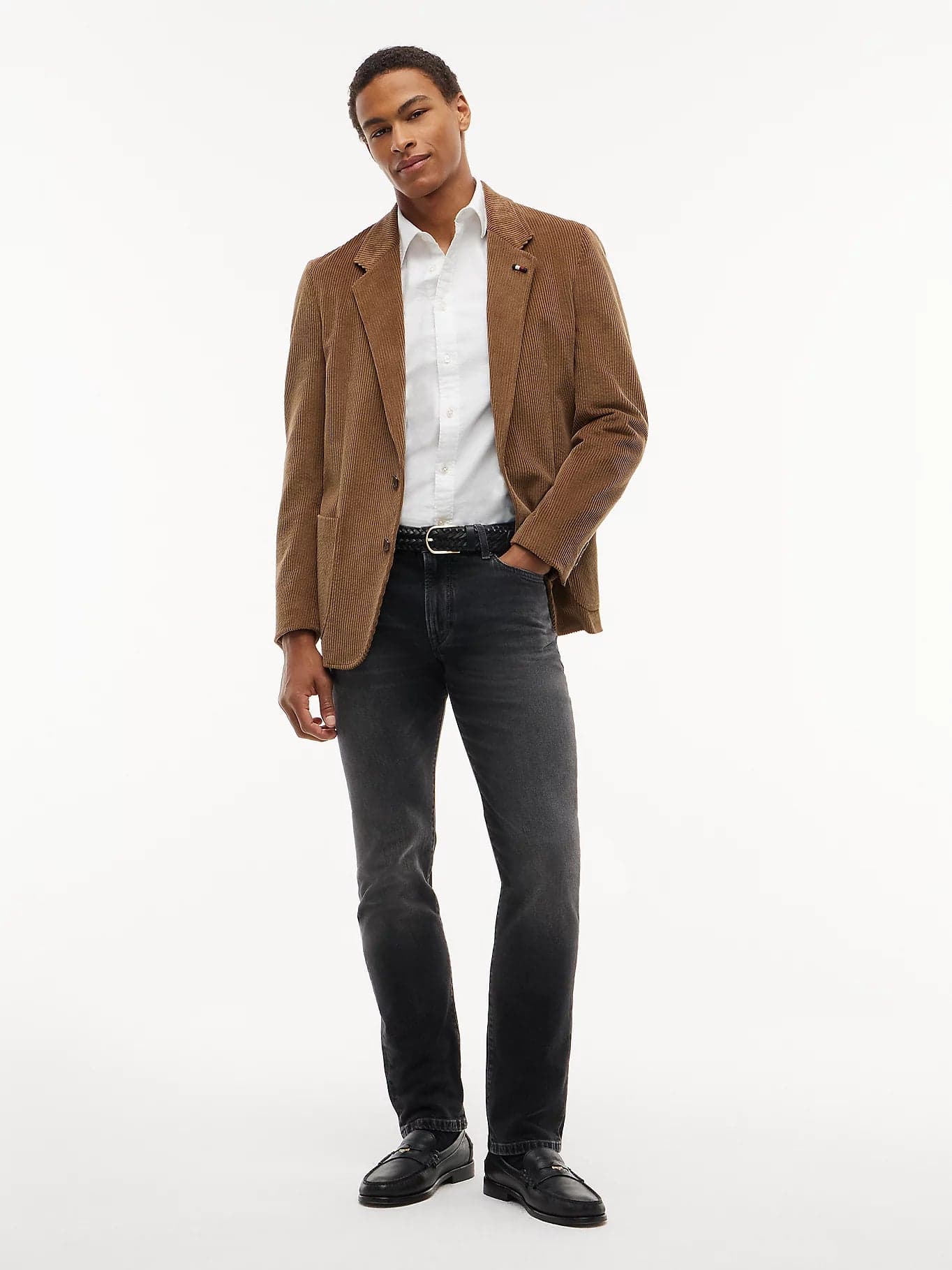 Tommy Hilfiger jeans uomo Denton slim fit straight sbiaditi MW0MW449261B2 - 2