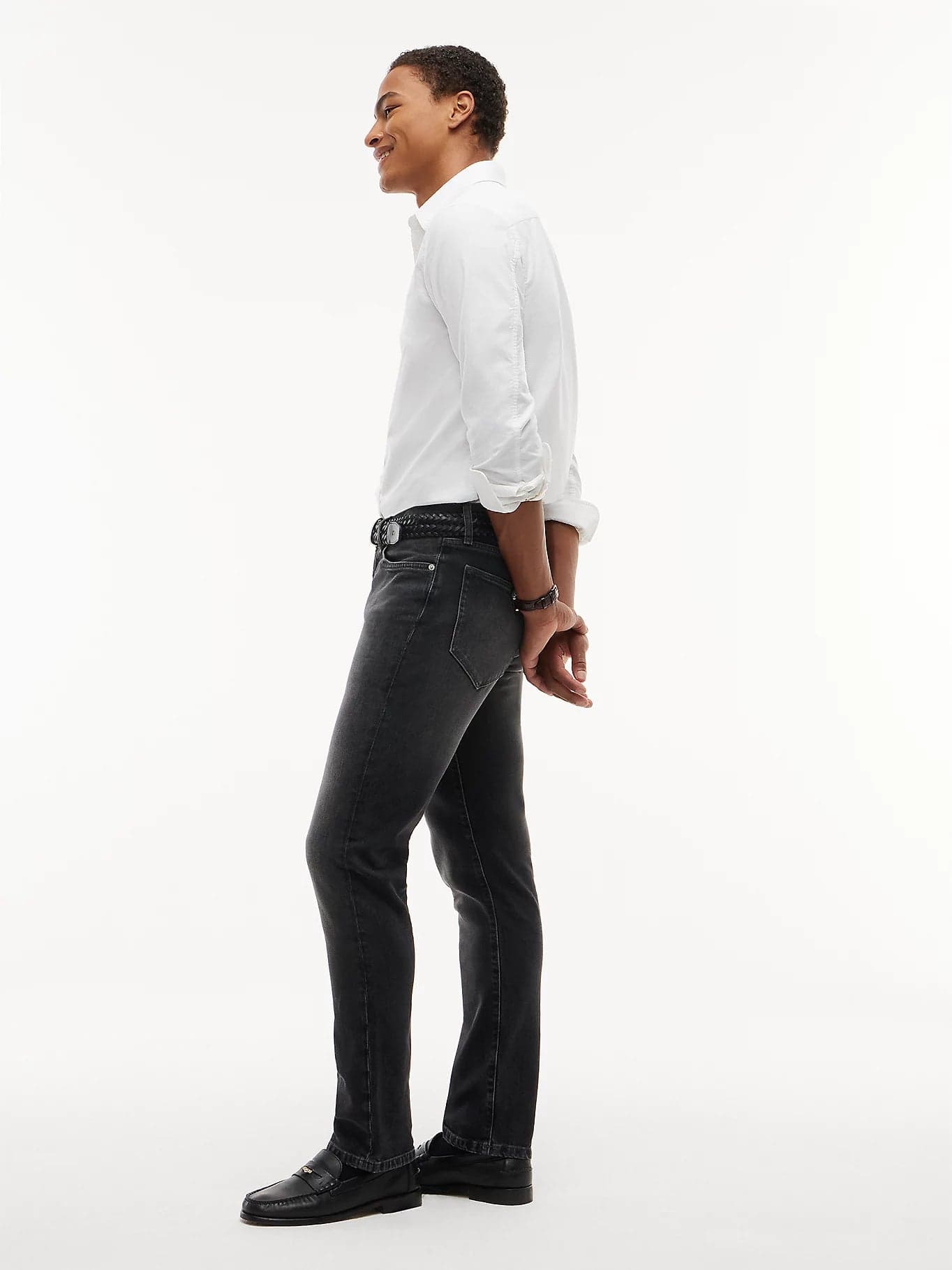 Tommy Hilfiger jeans uomo Denton slim fit straight sbiaditi MW0MW449261B2 - 3