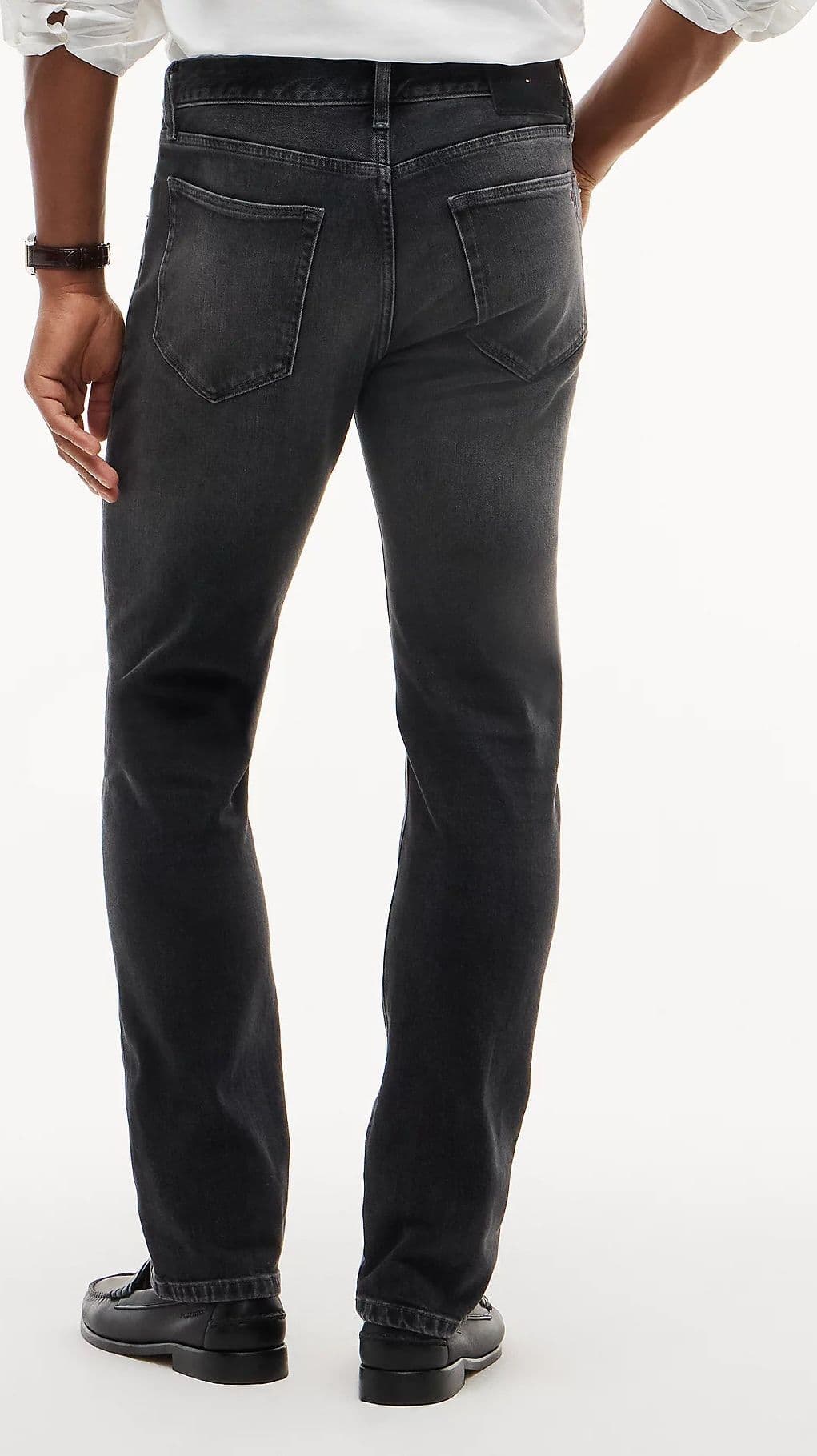 Tommy Hilfiger jeans uomo Denton slim fit straight sbiaditi MW0MW449261B2 - 6