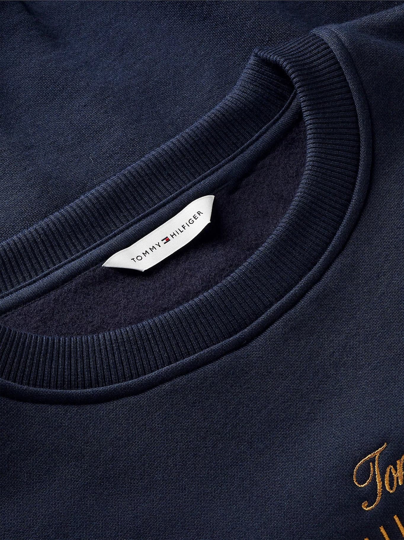 Tommy Hilfiger Maglia donna Pullover relaxed fit con logo ricamato WW0WW51724DW6 - 6
