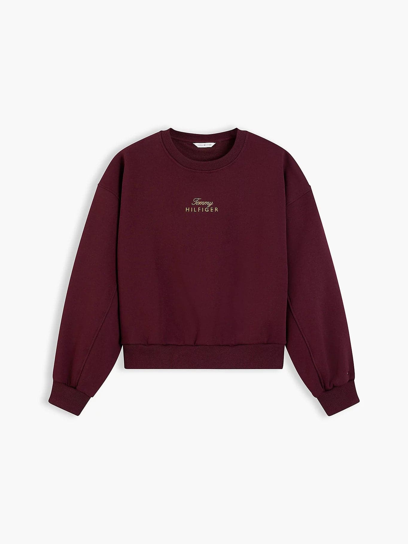 Tommy Hilfiger Maglia donna Pullover relaxed fit con logo ricamato WW0WW51724XIH - 5