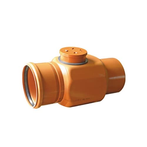 VALVOLA ANTIRIFLUSSO IN PVC CON O-RING REALIZZATA DAL TUBO- Diam. 250- senza- pezzi 1 - 2