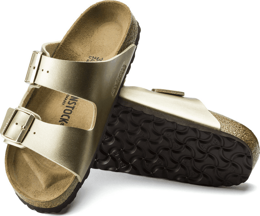 BIRKENSTOCK sandalo arizona unisex gold - 5