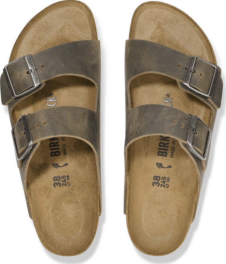 BIRKENSTOCK sandalo arizona unisex khaki - 2