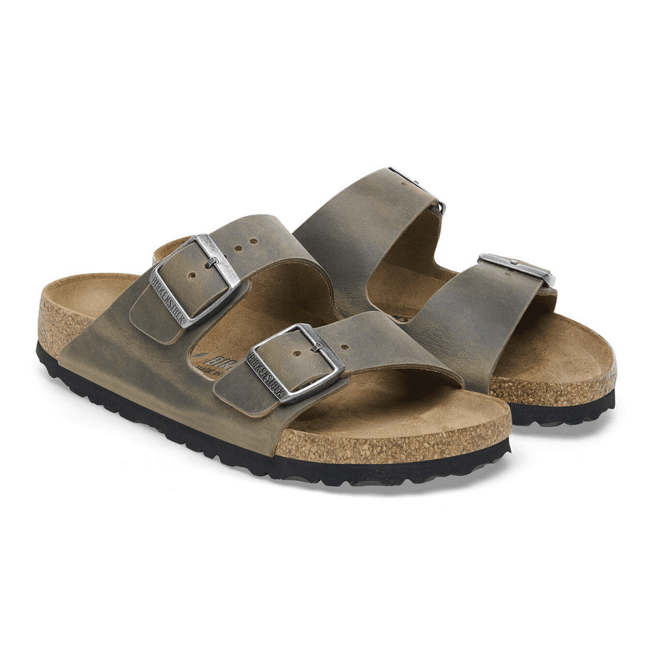 BIRKENSTOCK sandalo arizona unisex khaki - 3