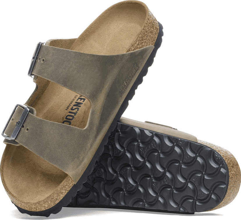 BIRKENSTOCK sandalo arizona unisex khaki - 5