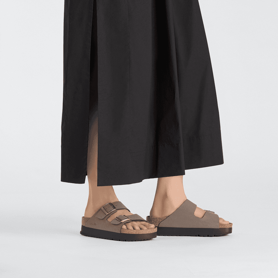 BIRKENSTOCK sandalo arizona paltform donna mocca - 5