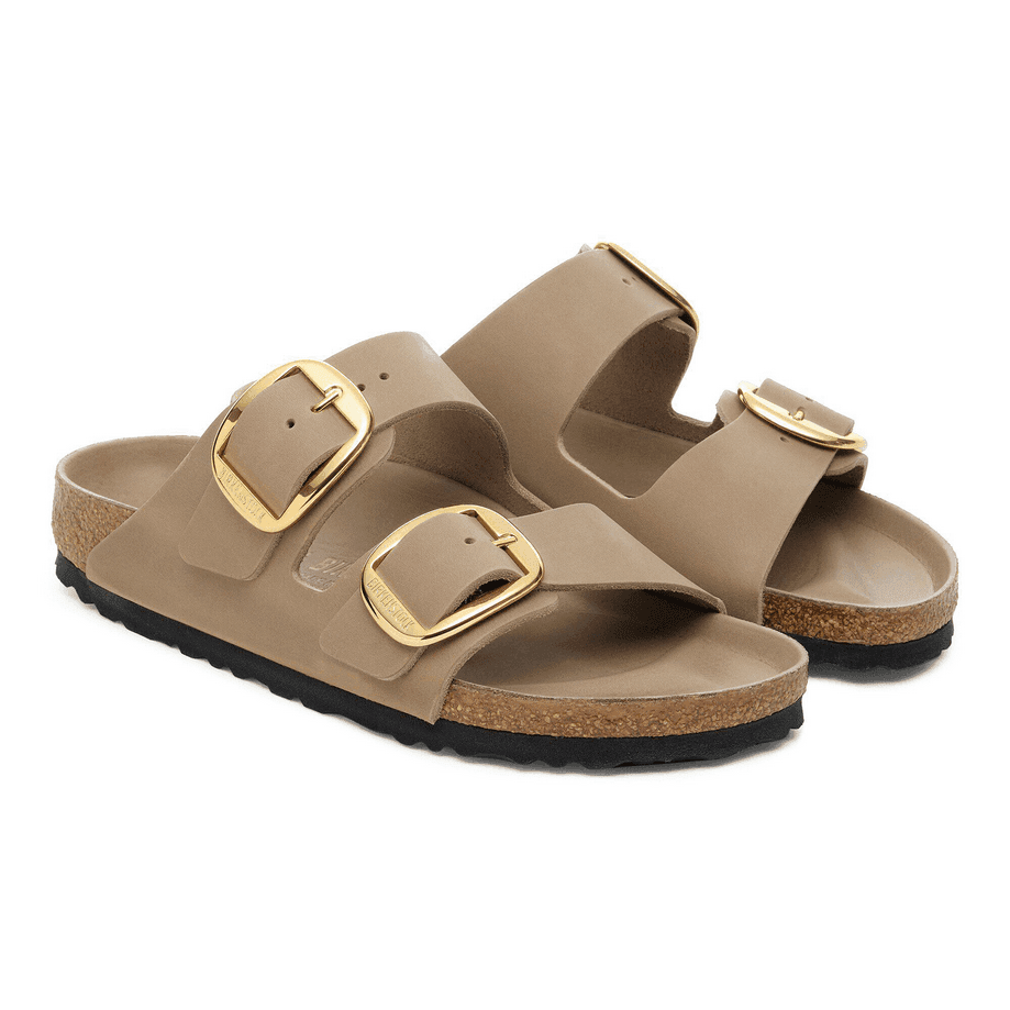 BIRKENSTOCK sandalo arizona big buckle unisex tabacco brown - 3