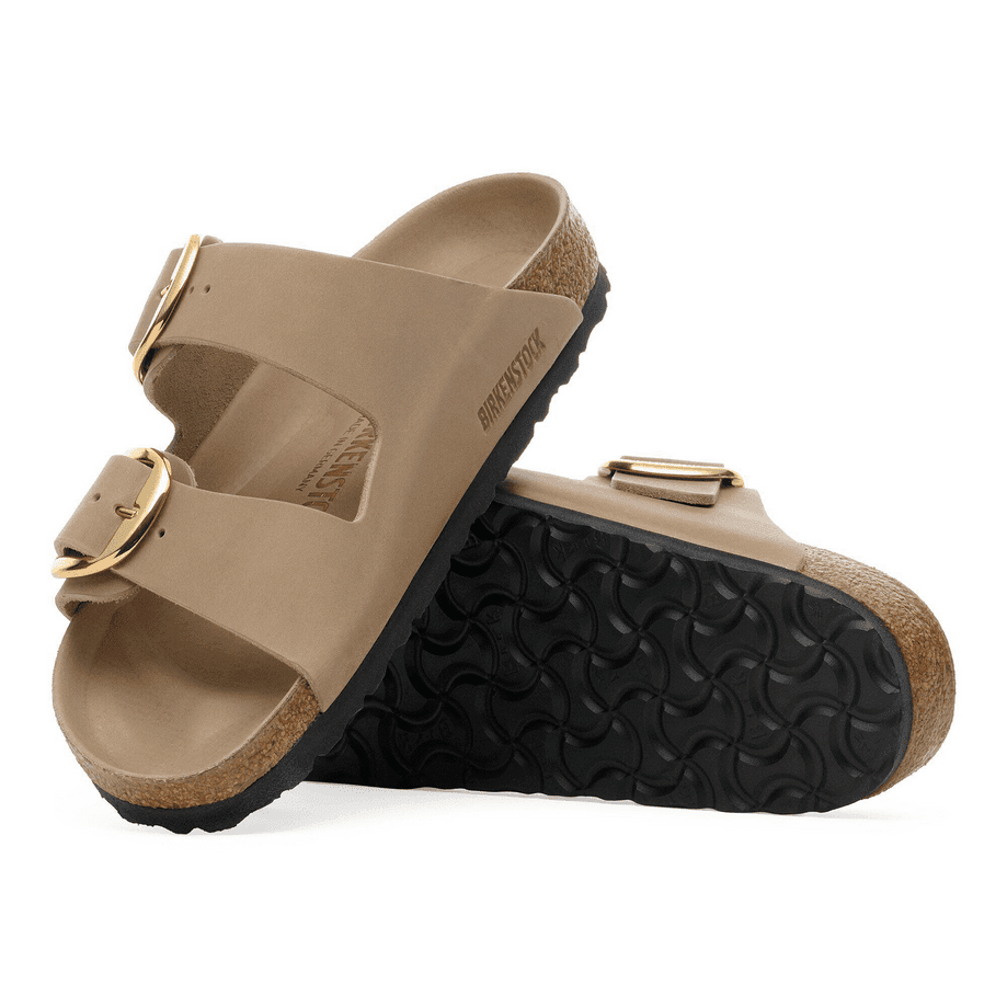 BIRKENSTOCK sandalo arizona big buckle unisex tabacco brown - 5