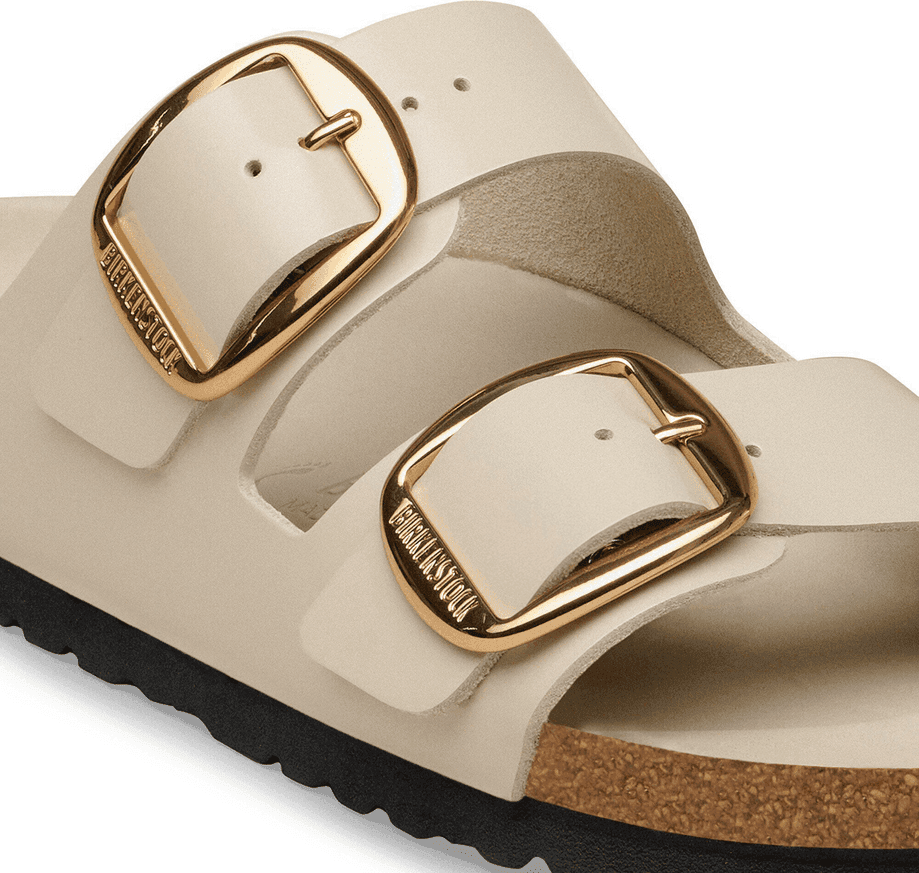 BIRKENSTOCK sandalo arizona big buckle unisex shine oyster - 4