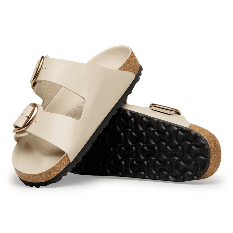 BIRKENSTOCK sandalo arizona big buckle unisex shine oyster - 5