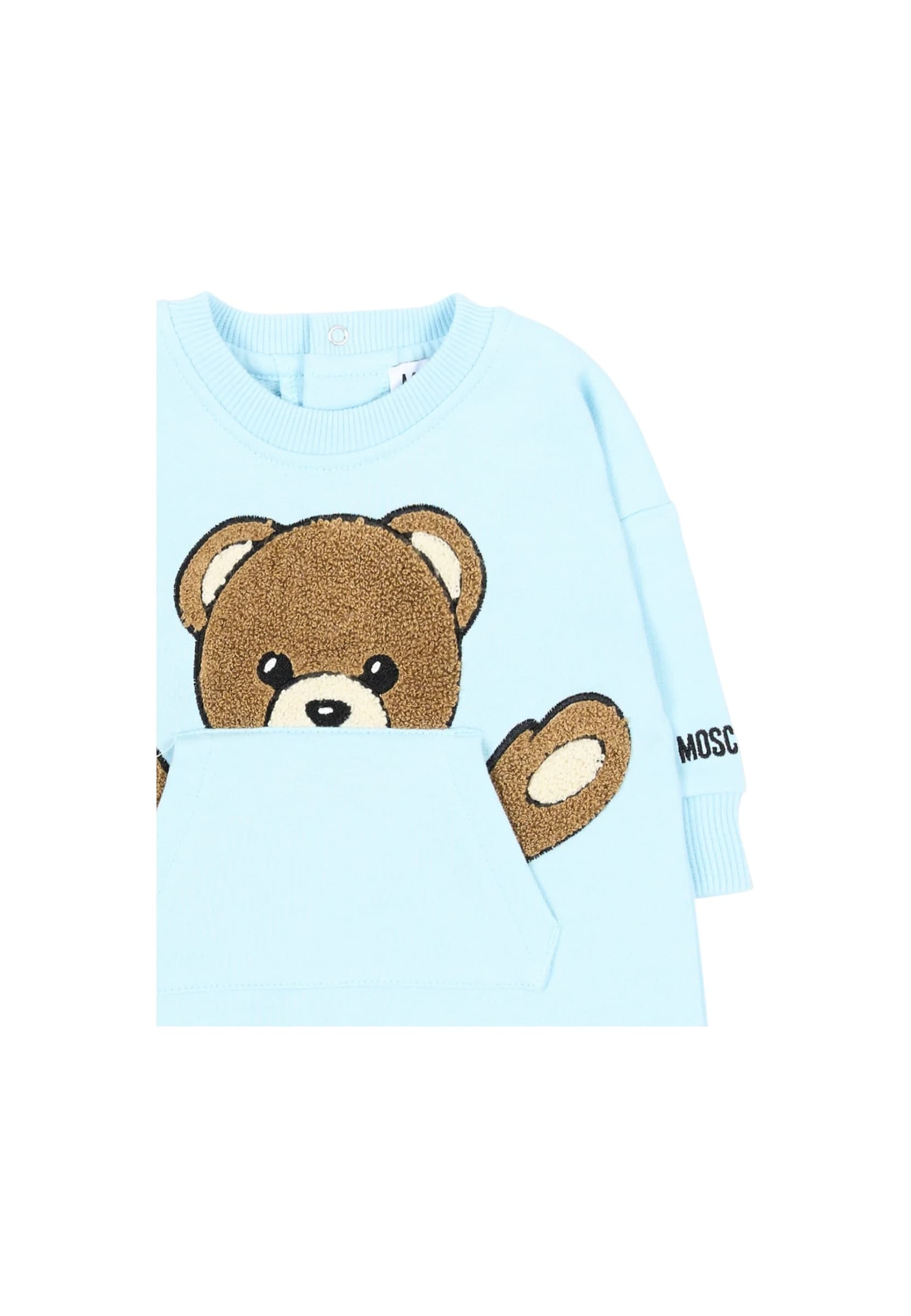 moschino Tutina Bambino Moschino MUY09H_CIELO - 3