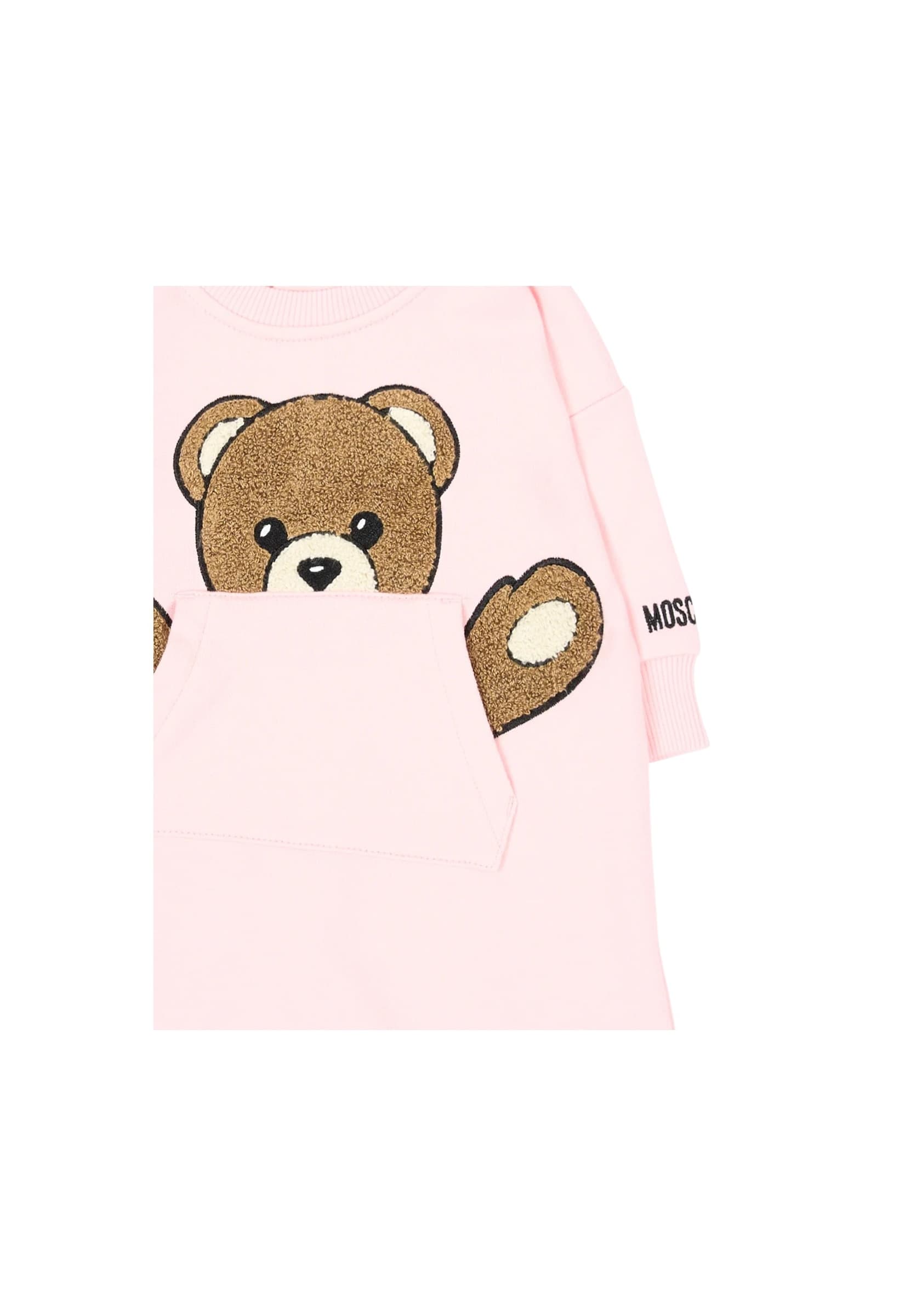 moschino Tutina Bambina Moschino MUY09H_ROSA - 3